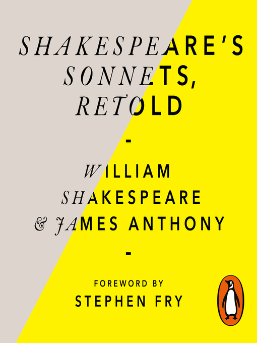 Title details for Shakespeare's Sonnets, Retold by William Shakespeare - Available